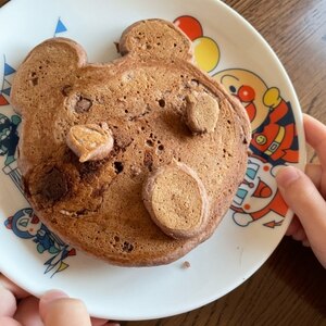 ココアのホットケーキ